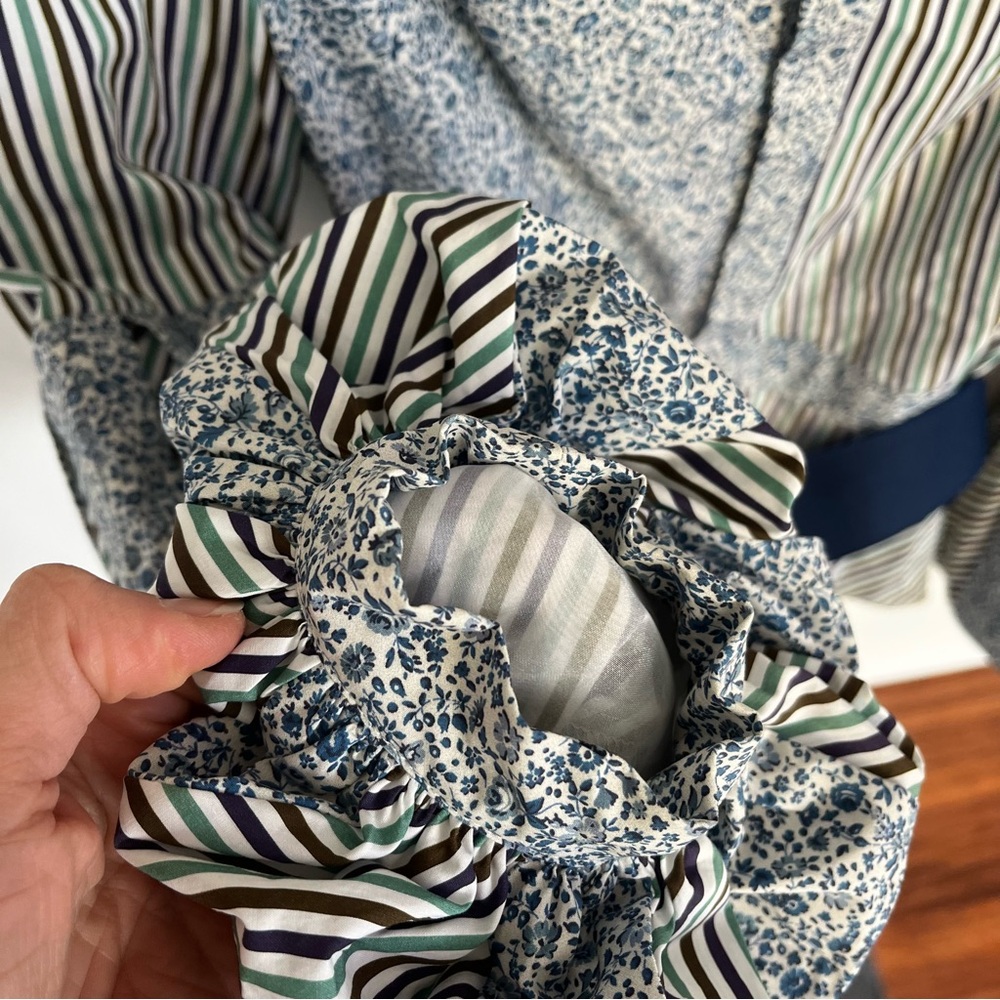 Silvia Tcherassi cotton puffed sleeves blouse - Picture 8 of 12